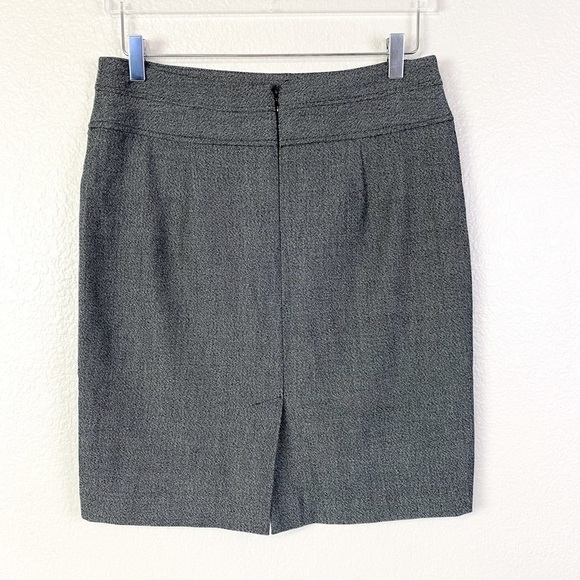 Vivienne Tam Grey Classic Pencil Skirt Size 6 - Picture 2 of 6